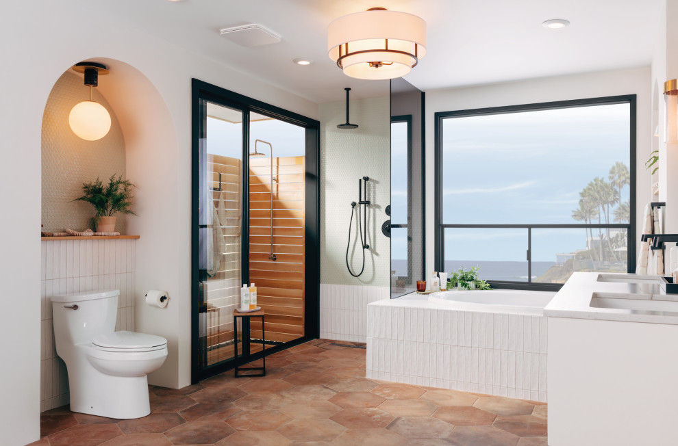 Bathroom - transitional bathroom idea