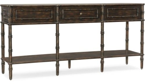 Hooker Furniture 5573 85001 Dkw Bamboo Console Sofa Table