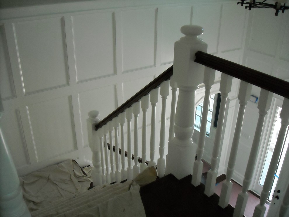 Design ideas for a traditional staircase in Philadelphia.