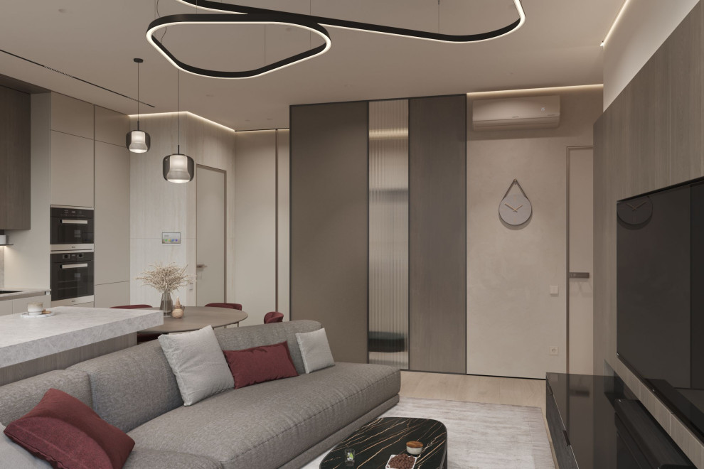 Интерьер квартиры в Москве.