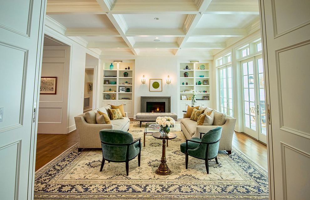 Holmby Hills - Traditional - Living Room - Los Angeles - by P2 Design ...