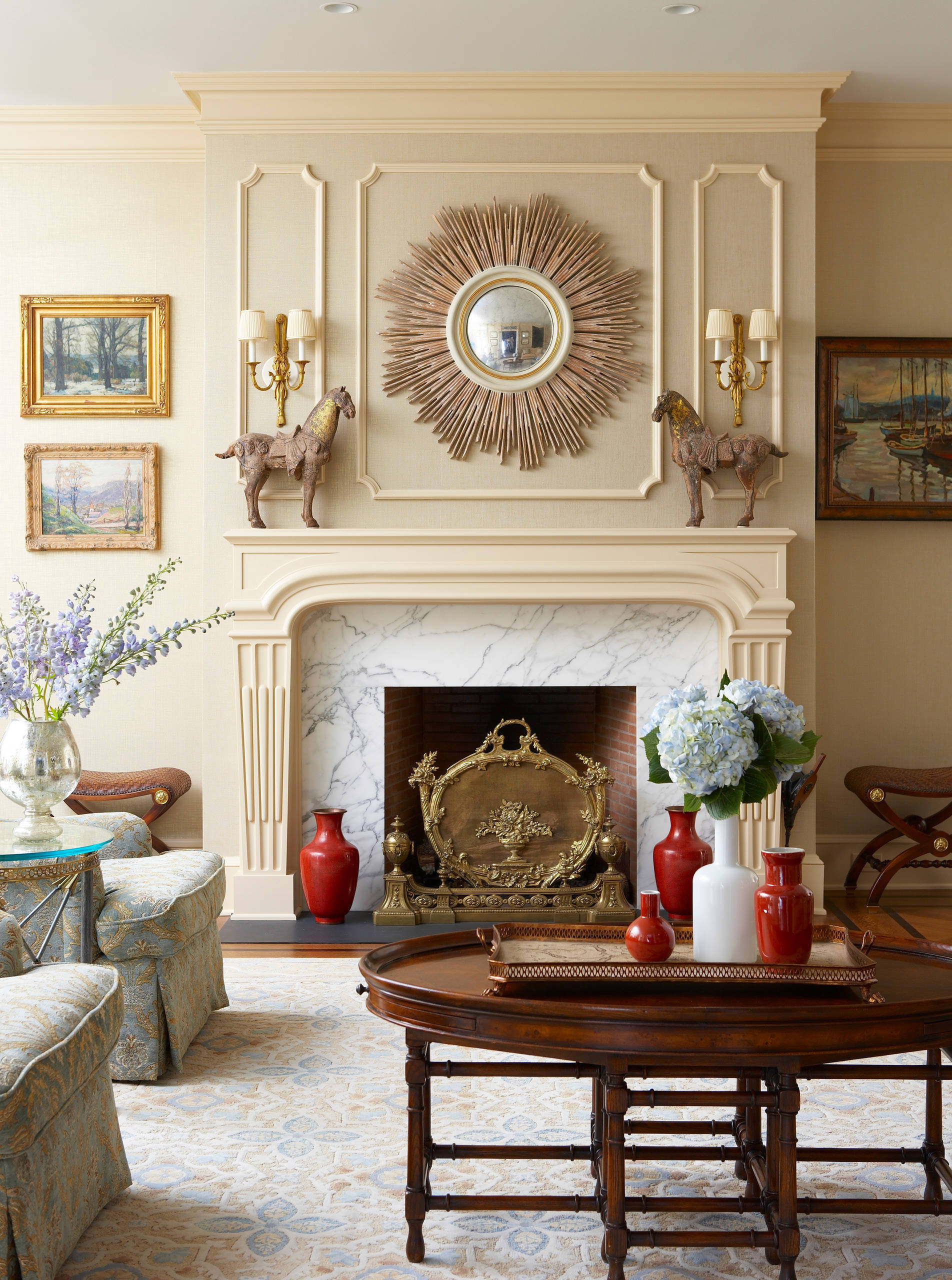 75 French Country Living Room Ideas You'll Love - January, 2026 | Houzz, image size:1904x2560