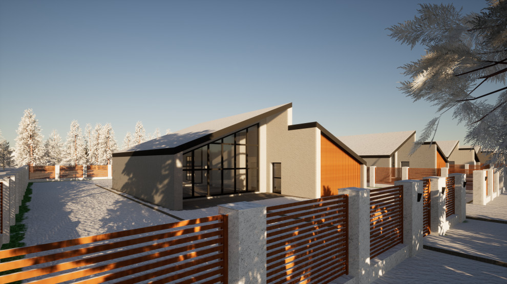 Барнхаус в газобетоне