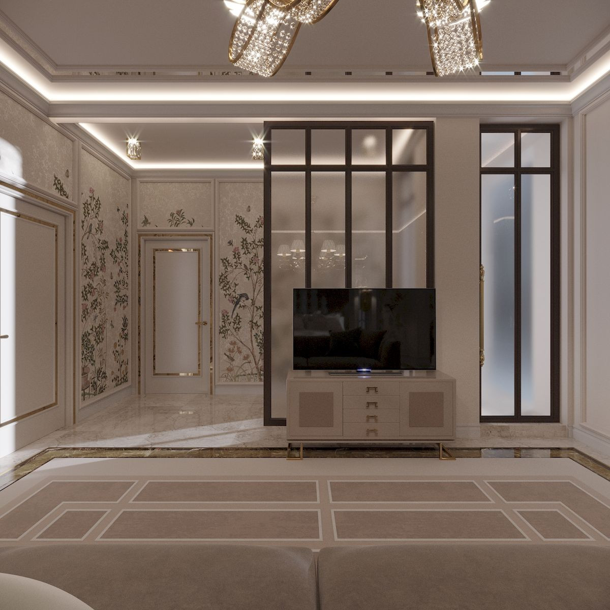 Дизайн таунхауса 100 кв. м в Куркино