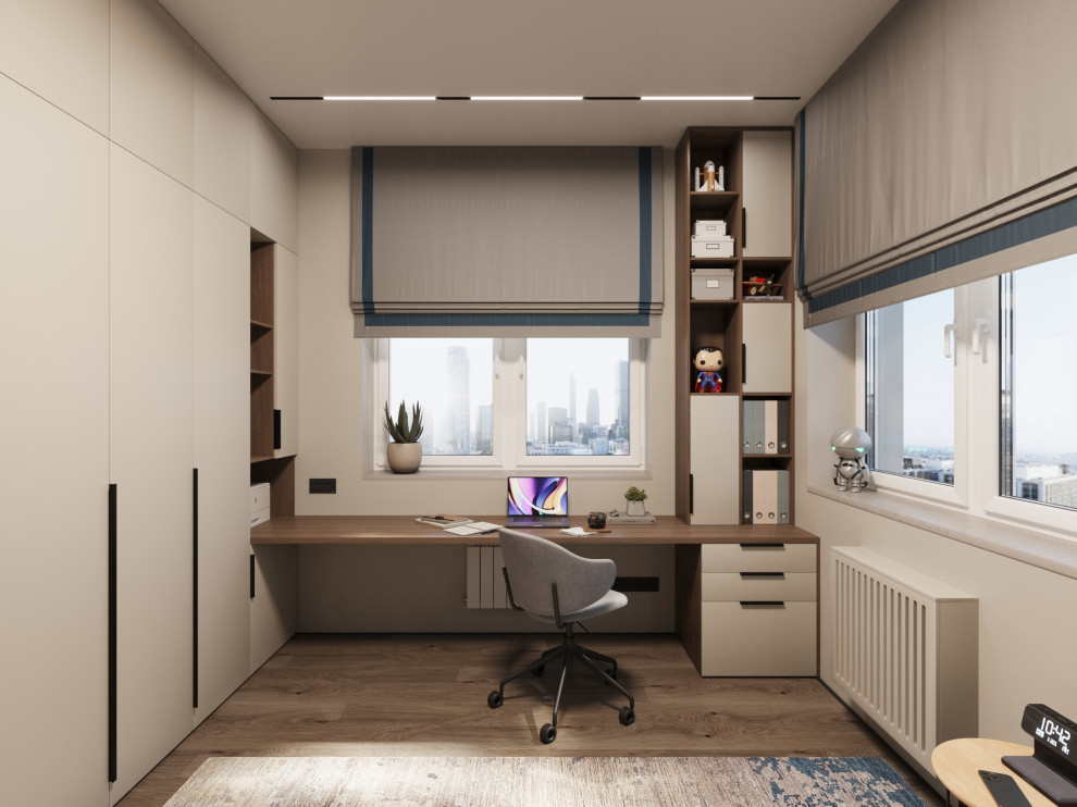 Московская современная квартира 97 кв.м для семьи с двумя детьми