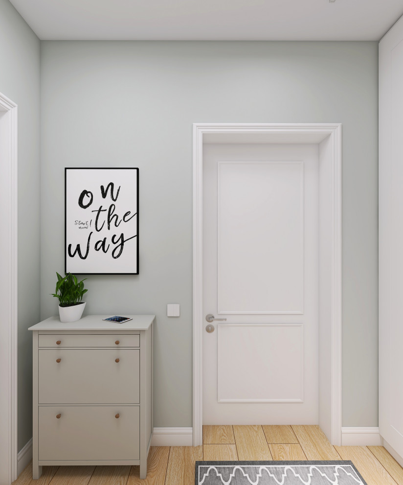 Студия в скандинавском стиле