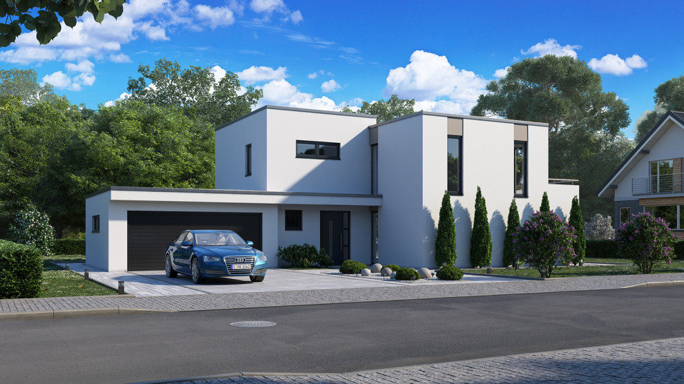 Modernes Gartenhaus in Frankfurt am Main