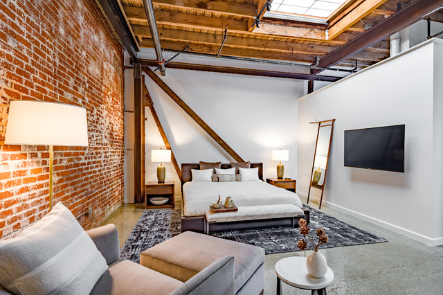 Industrial Bedroom industriale-camera-da-letto
