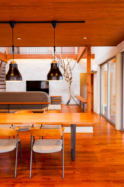 光のOFFICE scandinave-salle-a-manger