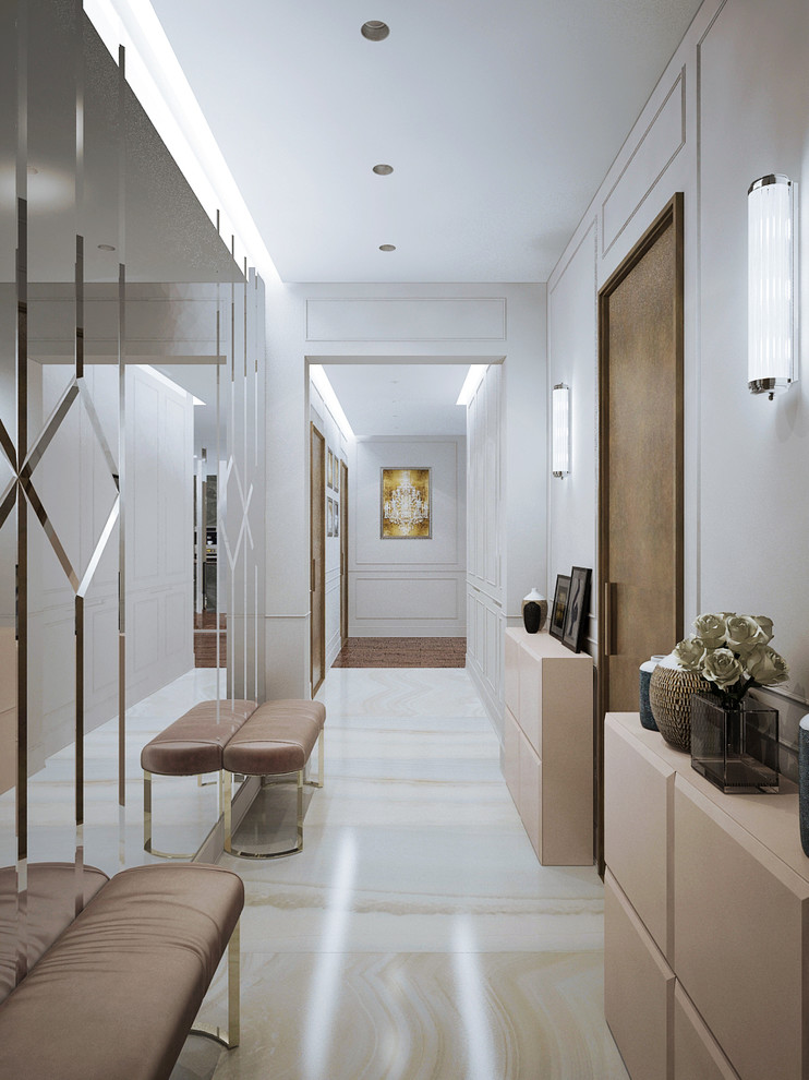 Рабочий процесс. Дизайн квартиры современная классика 150 кв.м.