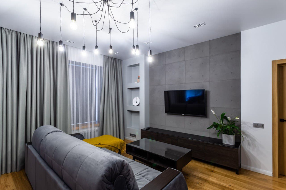 Мягкий минимализм в интерьере для квартиры 65 м2