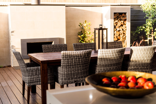 The Curzon - Display Home contemporary-uteplats