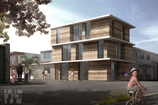 Edifio CSNE modern-house-exterior