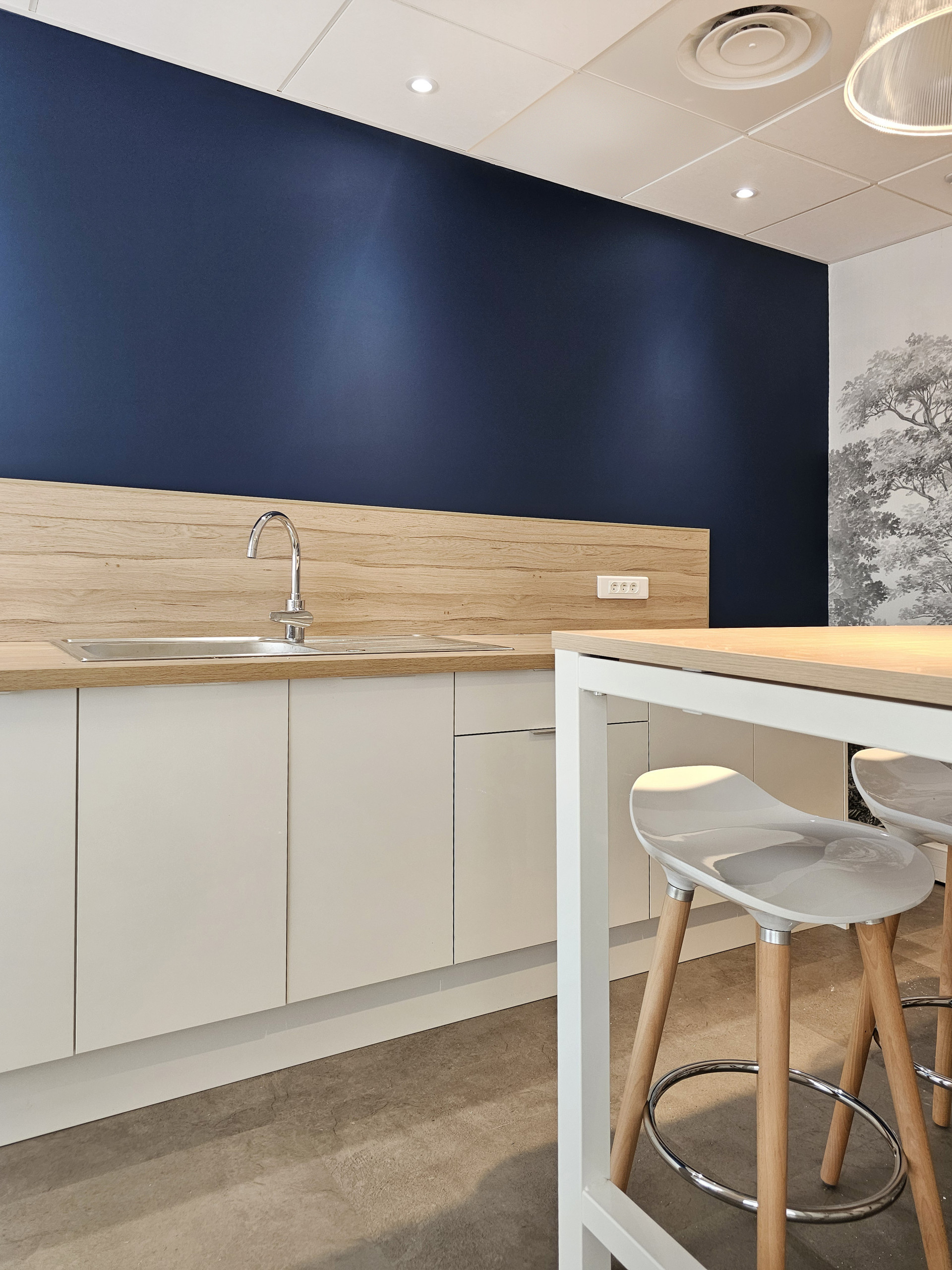 Rénovation d'un plateau de bureau témoin