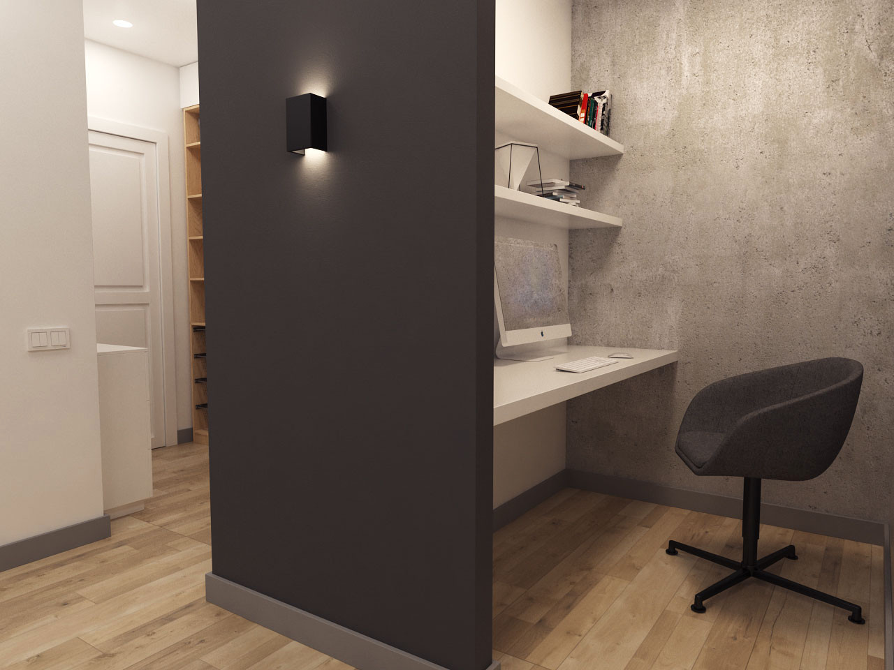 Интерьеры трехкомнатной квартиры в ЖК "Изумрудный" г. Самара