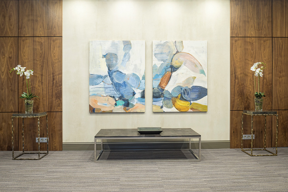 Кабинет руководителя банка 72 м2