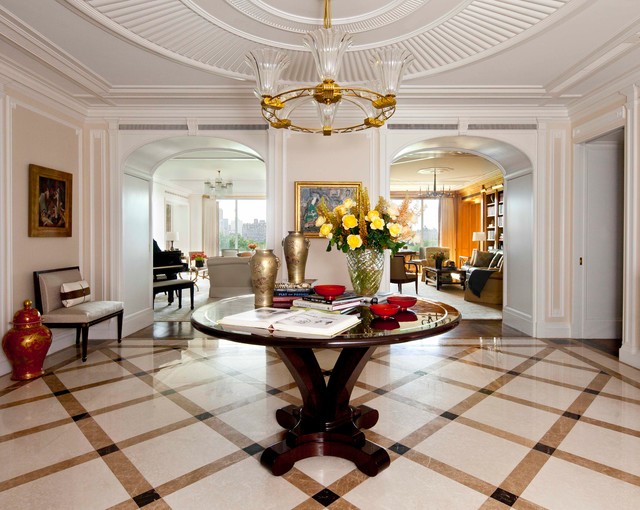 Combination & Renovation of a Fifth Avenue Apartment klassisch-eingang