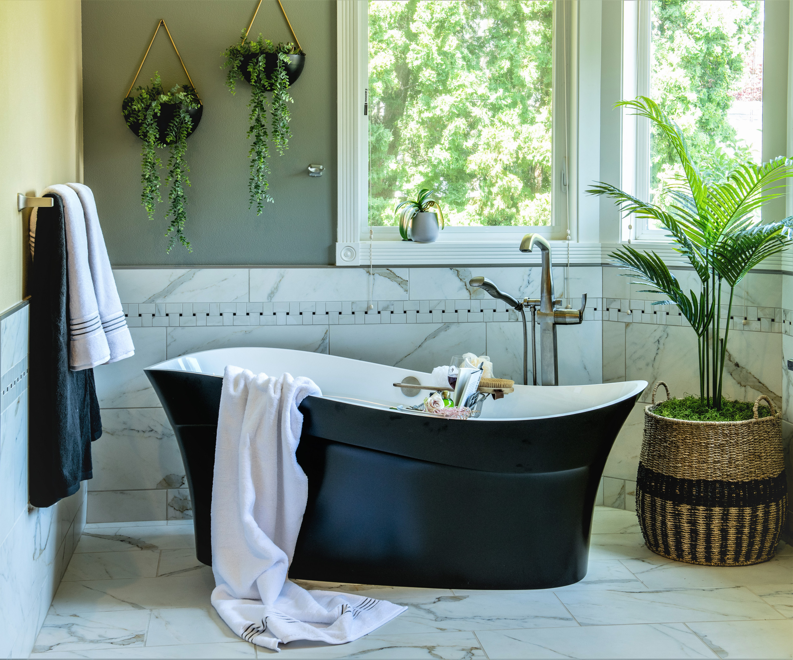 Modern Master bathroom