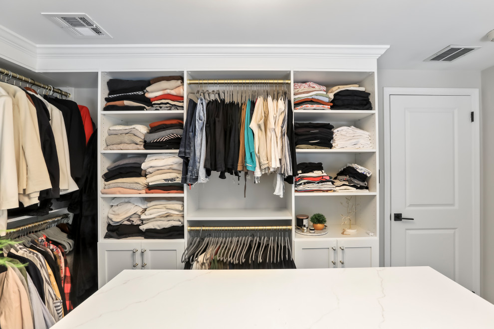 Closet - transitional closet idea