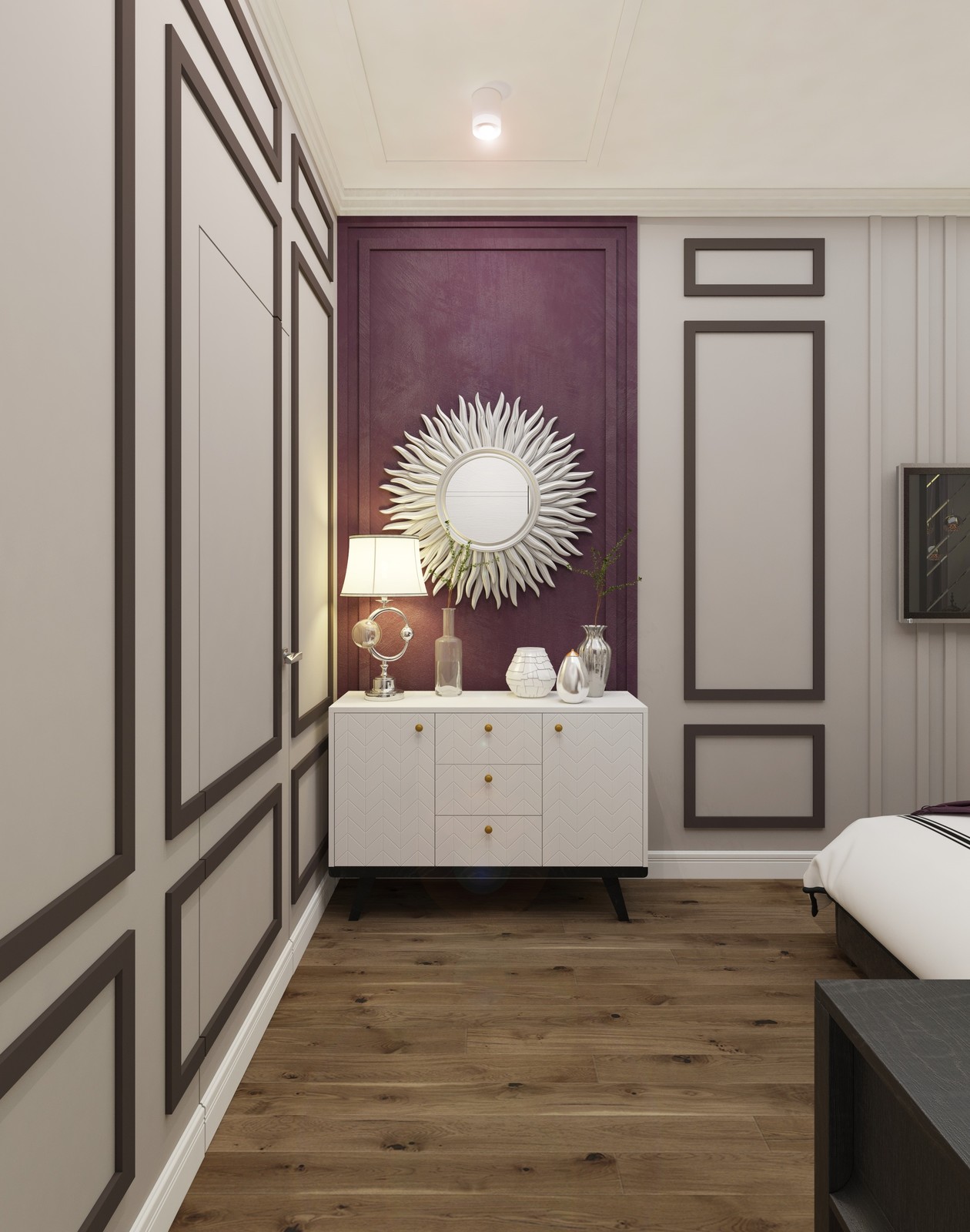 Спальня "Лиловые этюды"