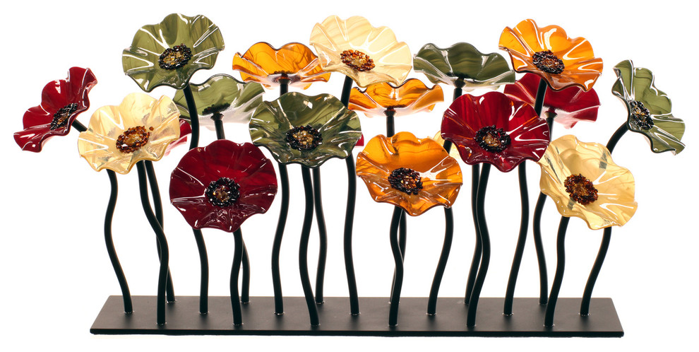 Breckenridge Garden Table Centerpiece - Contemporary - Sculptures - by