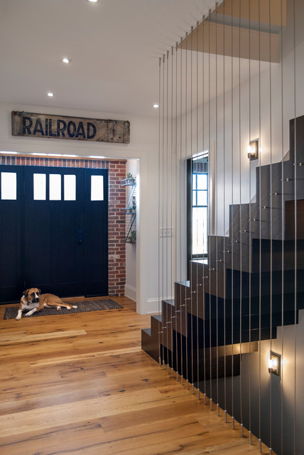 Brick Manor industrial-treppen