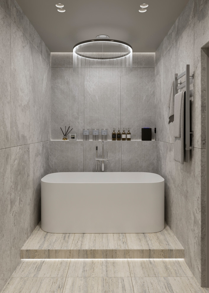 Ванная комната в трехкомнатной квартире ЖК Гринпакрк, г. Брянск