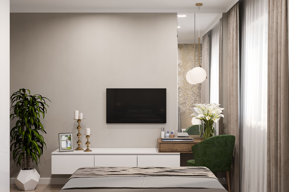 Спальня и гостиная в Монополи