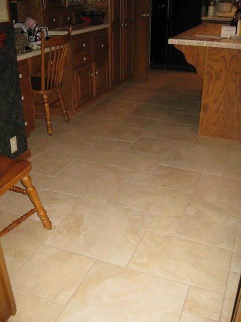 Kitchen Flooring transitional