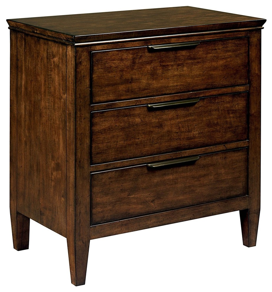 Kincaid Furniture Elise Night Stand Transitional Nightstands And Bedside Tables By 