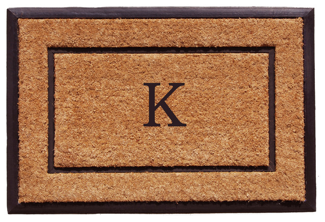 The General Monogram Doormat, K