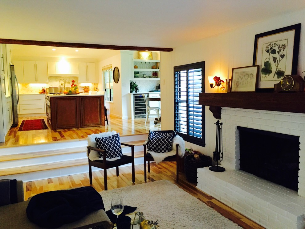 Home design - transitional home design idea in Denver