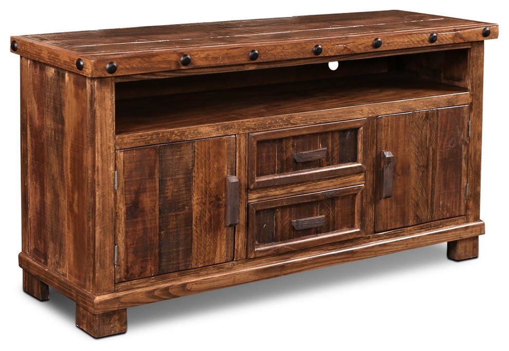Westgate 60" Rustic Brown TV Stand/Media Console Rustic