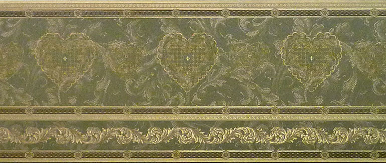 Wallpaper Borders Vintage Wallpaper Border, Prepasted - Traditional