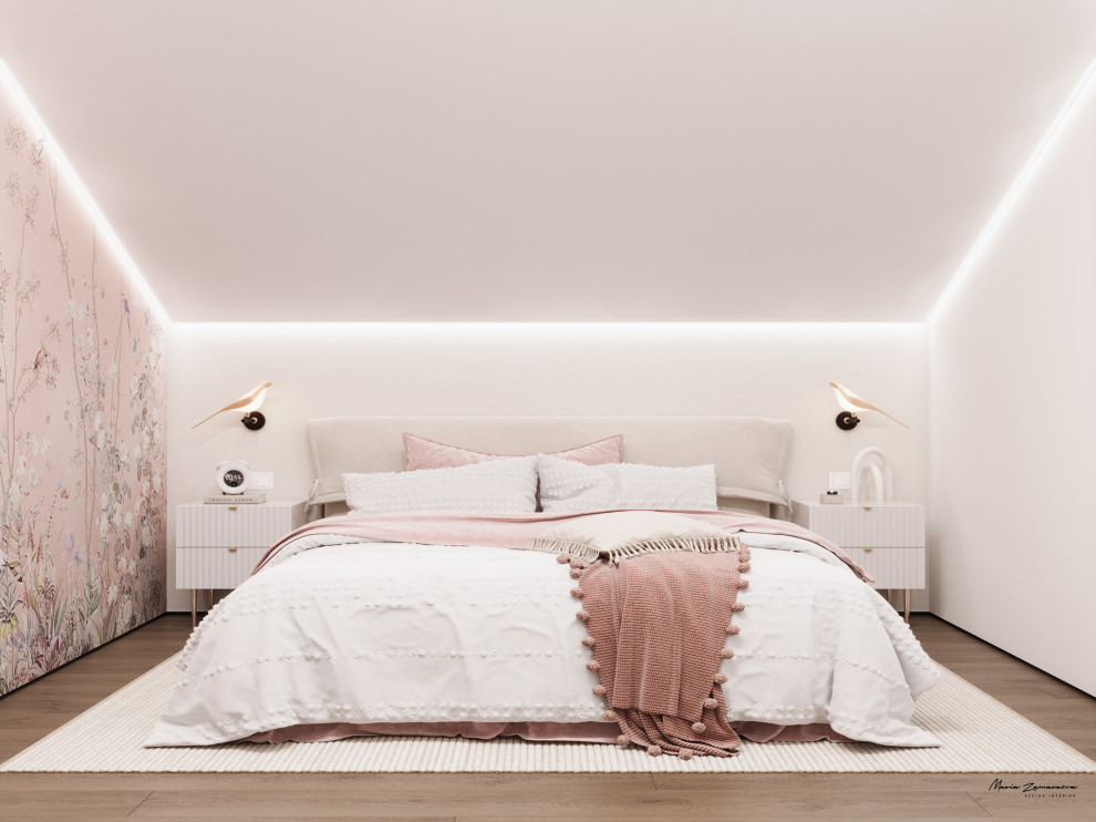 Дизайн-проект дома с камином