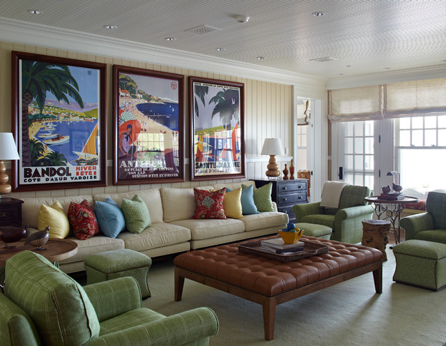 Michigan Summer Home coastal-living-room