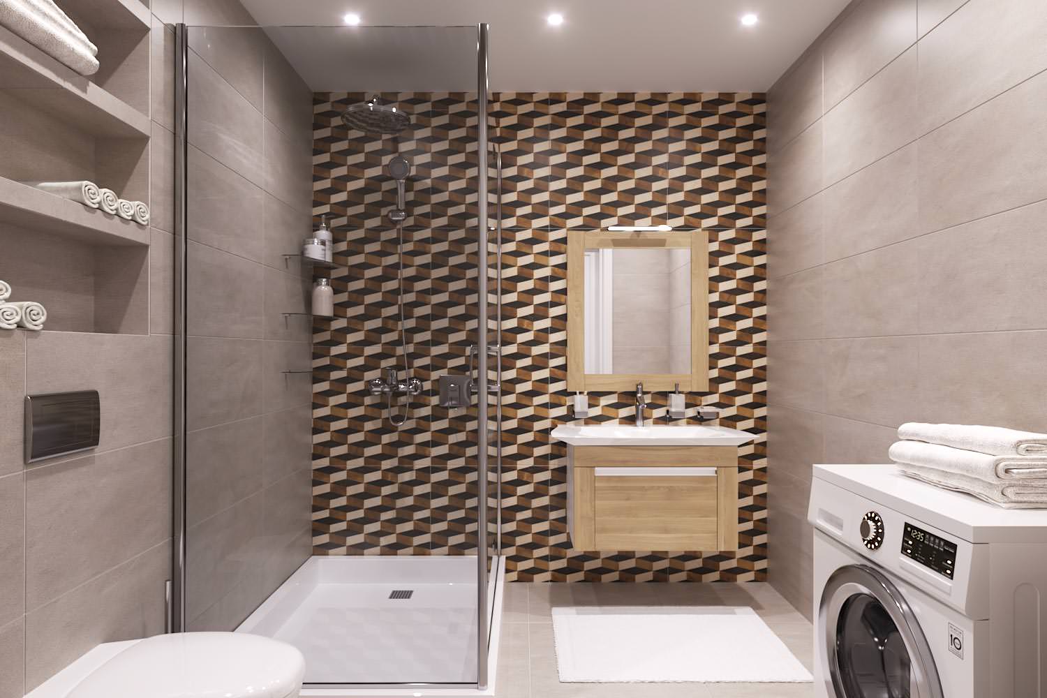 Проекты ванных комнат для магазина сантехники и плитки