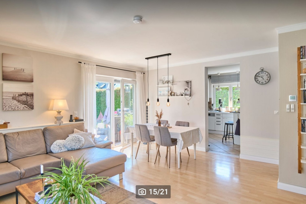 Wohnberatung und Farbberatung für ein Einfamilienhauses im modernen Landhausstil