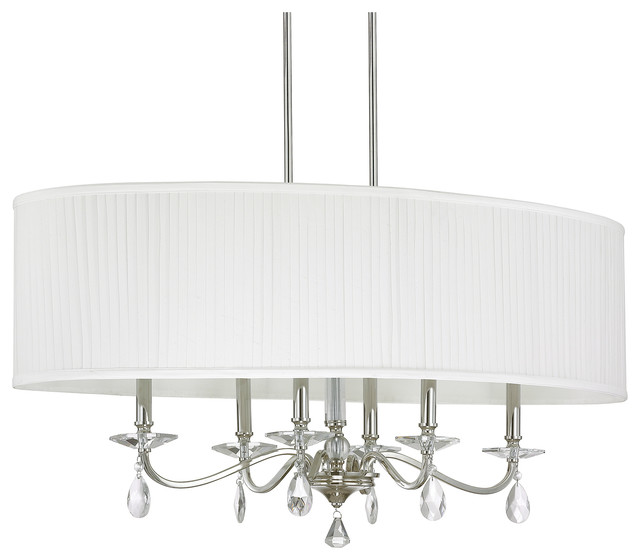 Capital Lighting 4487pn 621 Alisa 6 Light Island Fixture Polished 4487pn 621 Alisa 6 Light Island Fixture