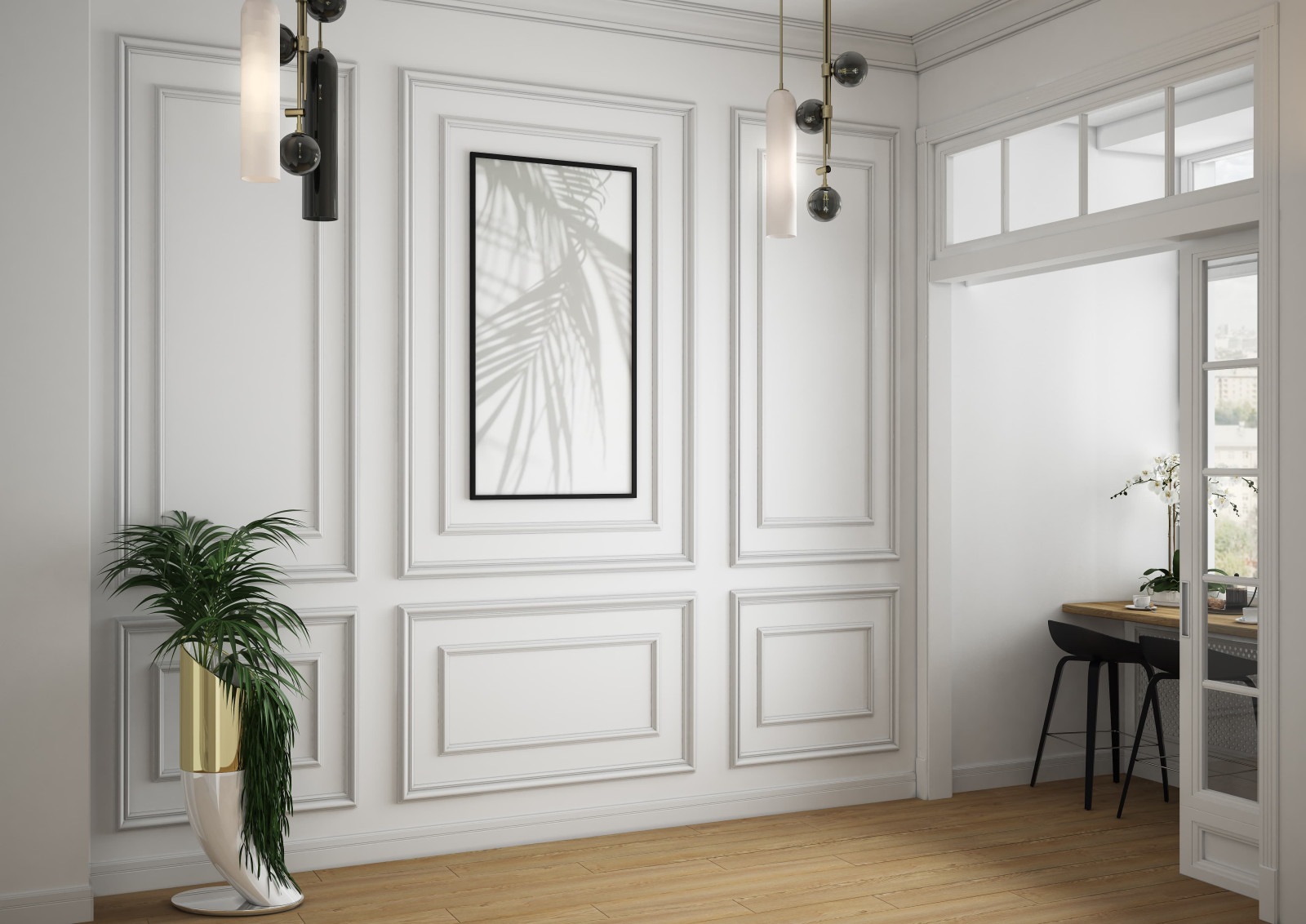 Дизайн и ремонт квартиры на Никитском бульваре — Воздушный замок