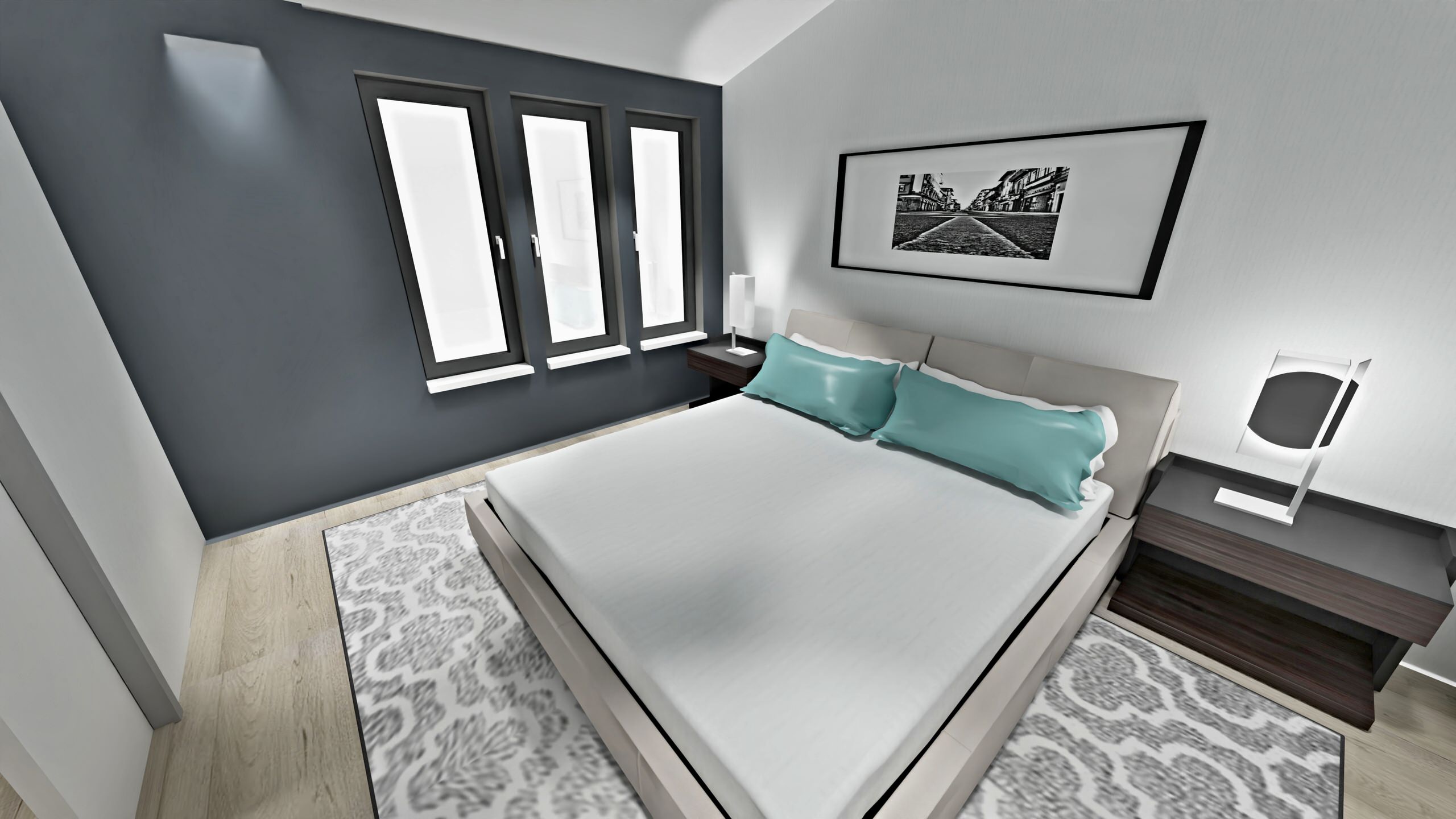 SAM AND JEFF MASTER BEDROOM
