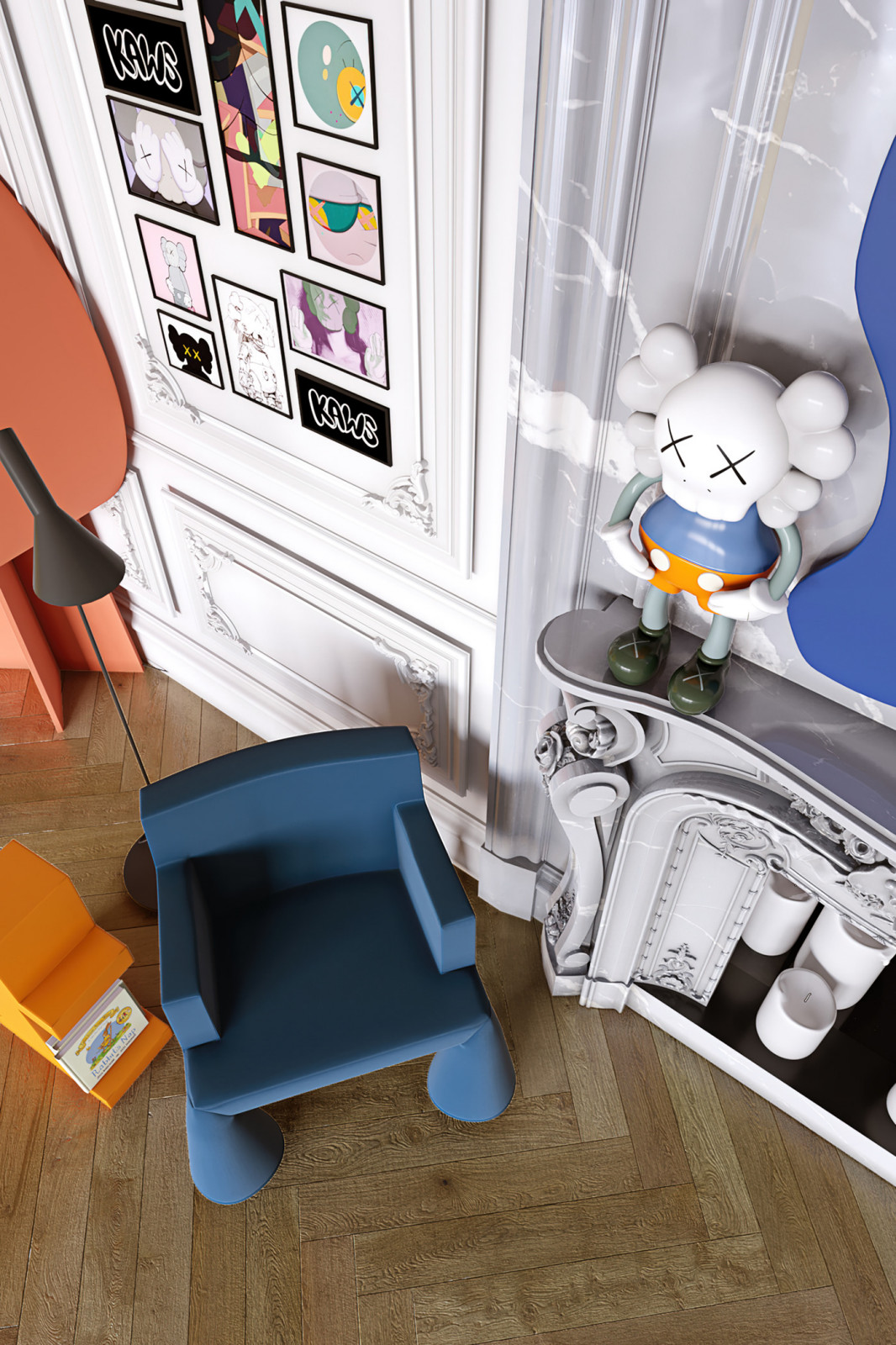 Дизайн апартаментов "FUN BOX"