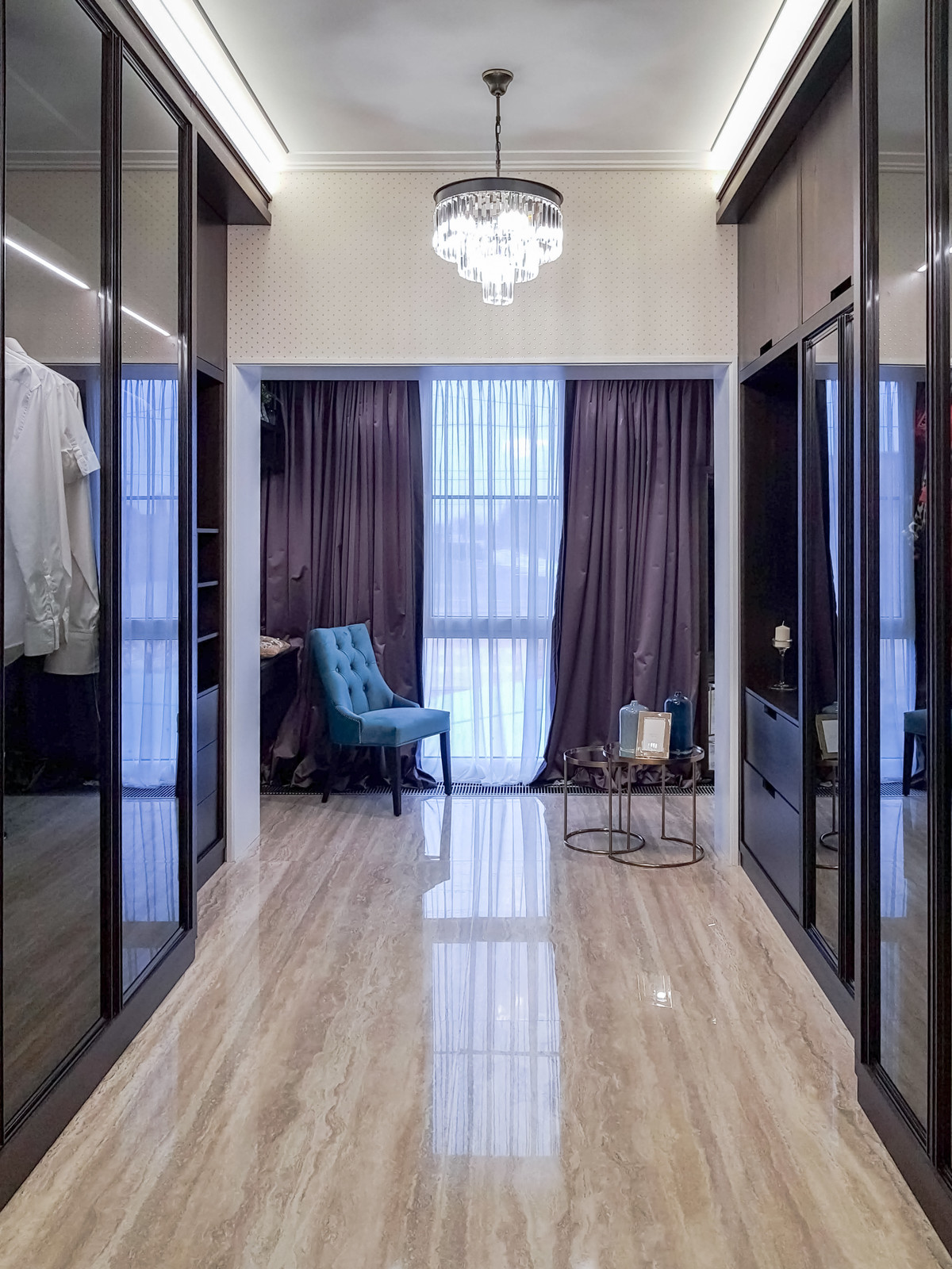 Реализация 2018: гардеробная в частном доме, Ростов-на-Дону