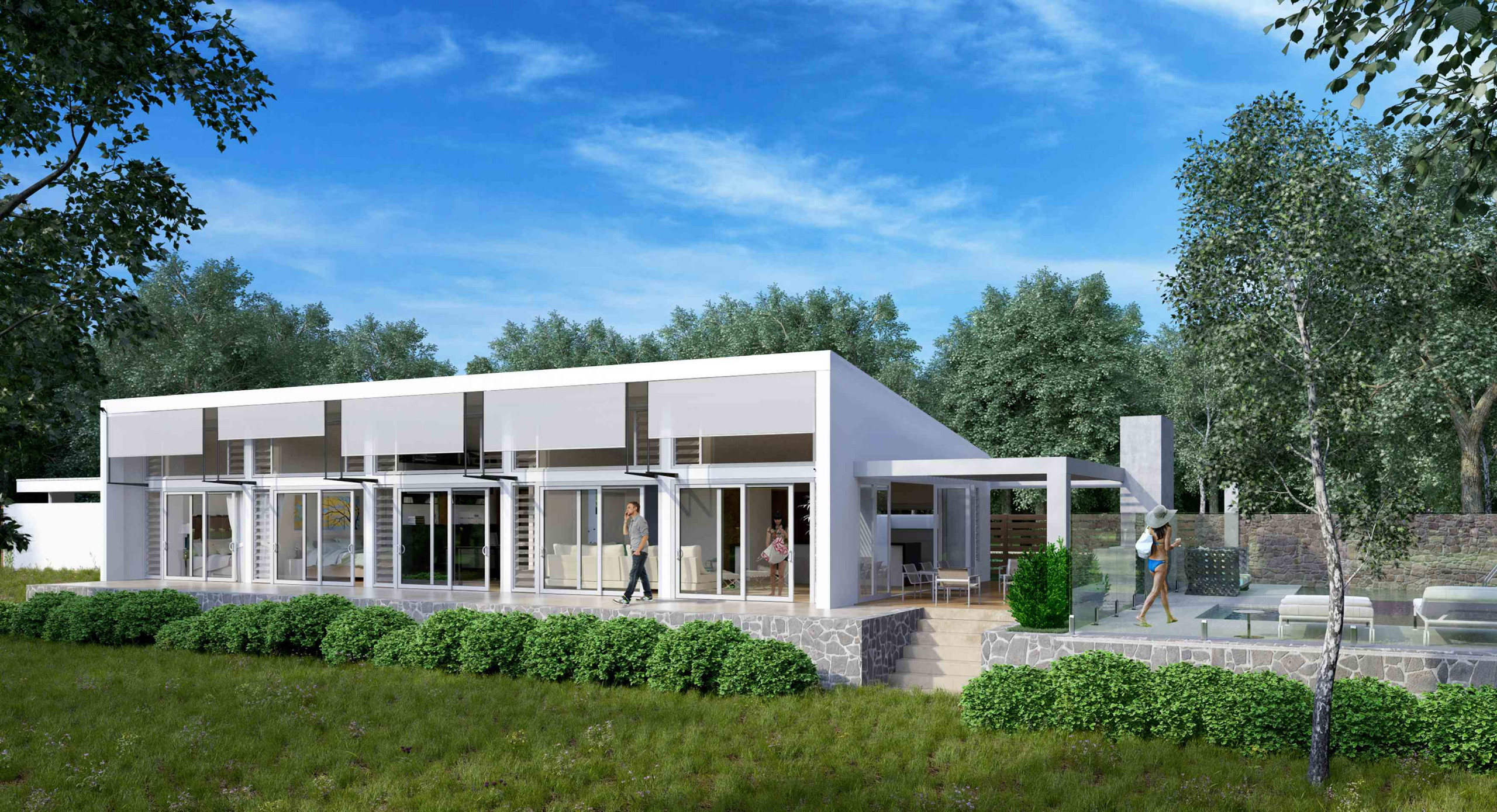 Breeze Exterior private living space