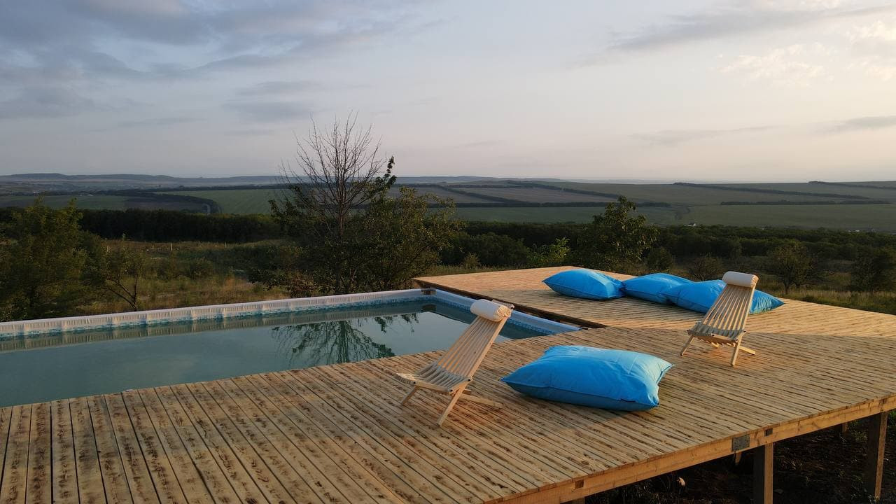 Обустройство зоны отдыха у бассейна IO2 #THEGARDEN