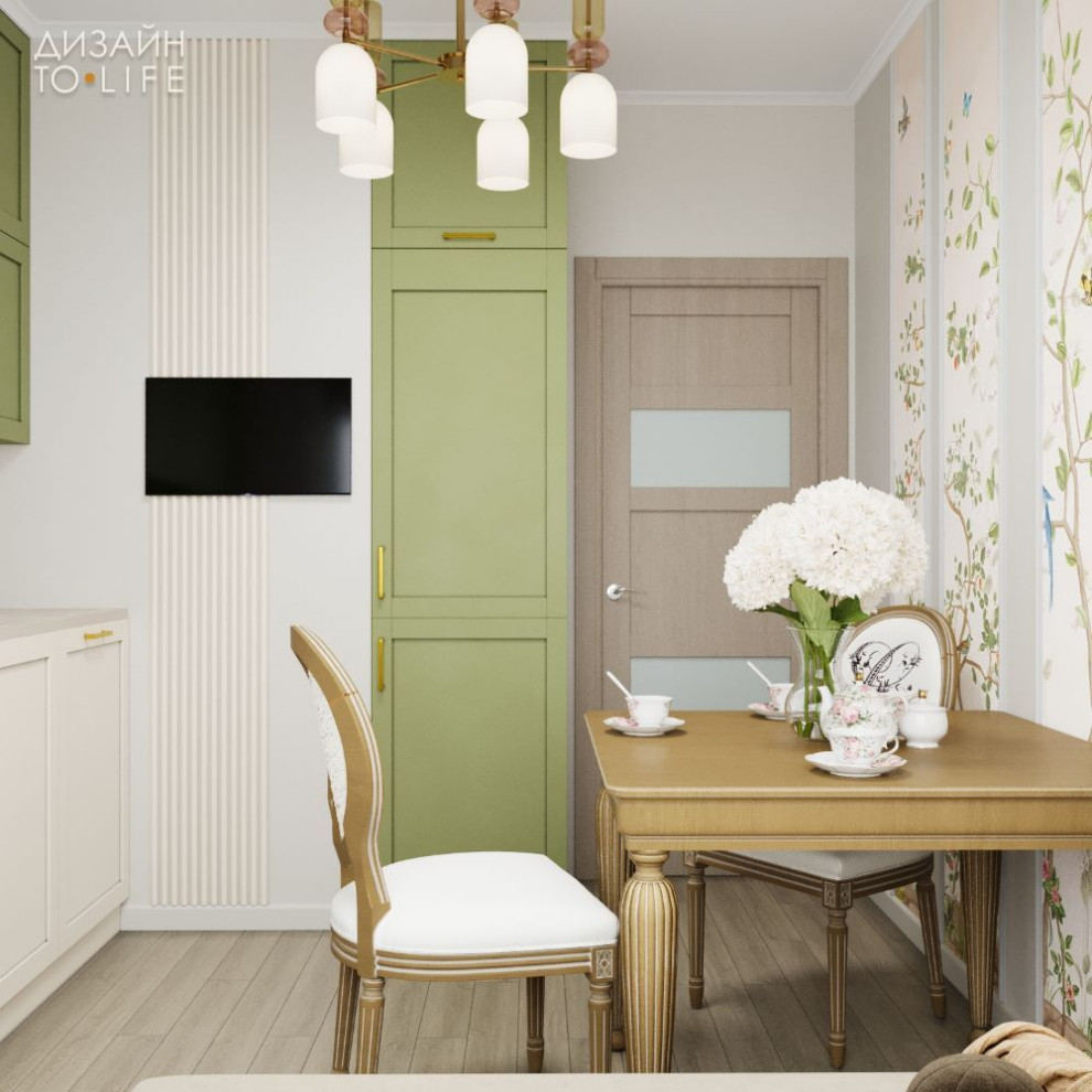 Квартира в стиле современного шинуазри