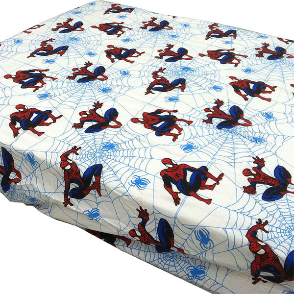 Marvel Spider-Man Webslinger Toddler Bedding Fitted Sheet