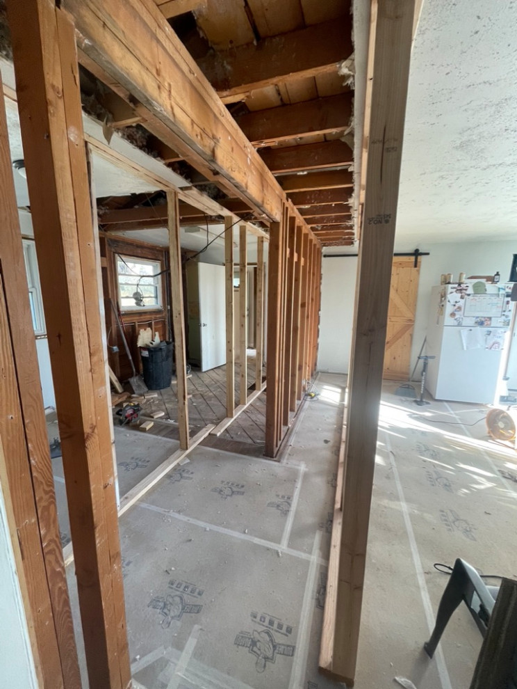 Bigger is better- Kitchen and wall remodel