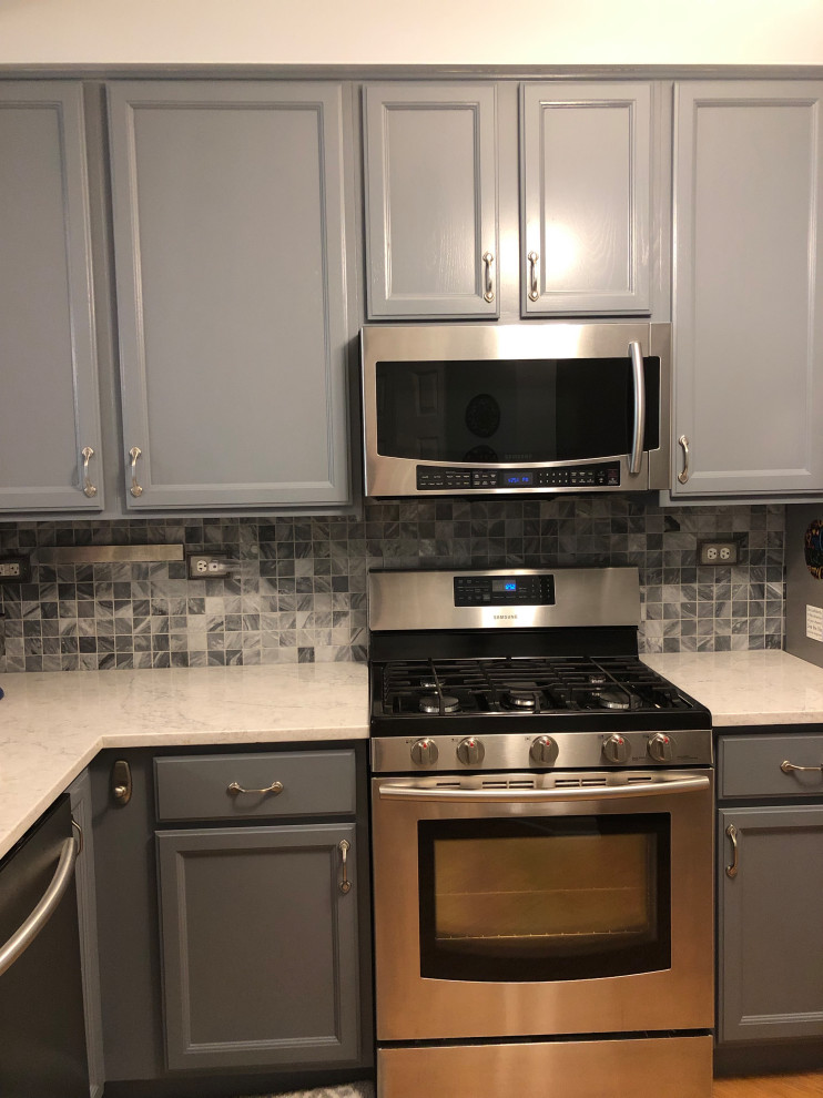 Kitchen - transitional kitchen idea in Chicago