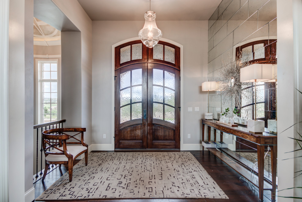 Home design - transitional home design idea in Denver